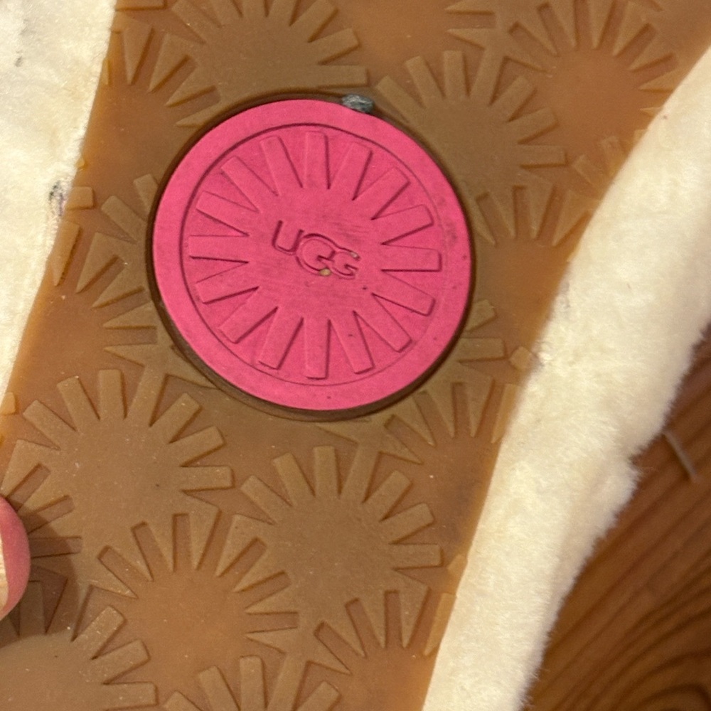 UGG Multicolor Fluffy Slippers - Picture 7 of 8